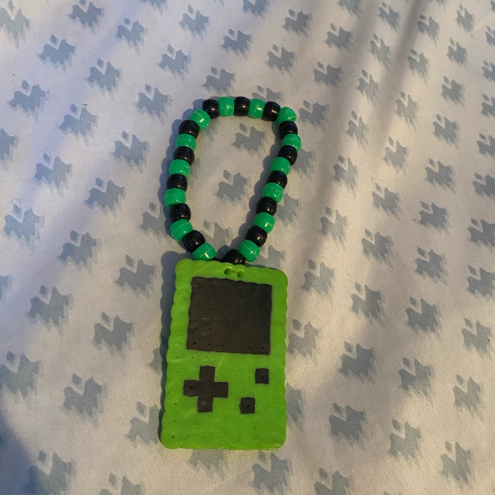 Gameboy Pearler Kandi Bracelet